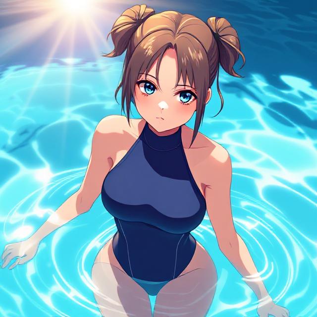 Cover art for I Can't Swim , a slice of life scenario on AI Dungeon