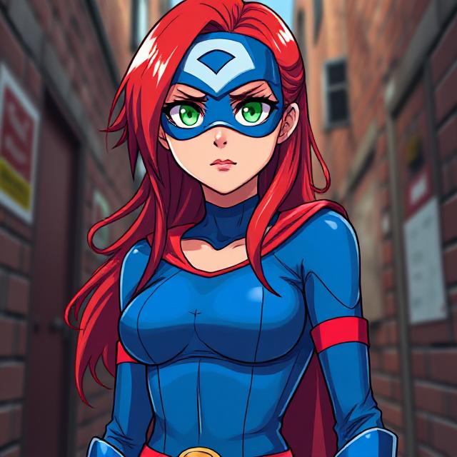 Cover art for Superbully, a superhero scenario on AI Dungeon