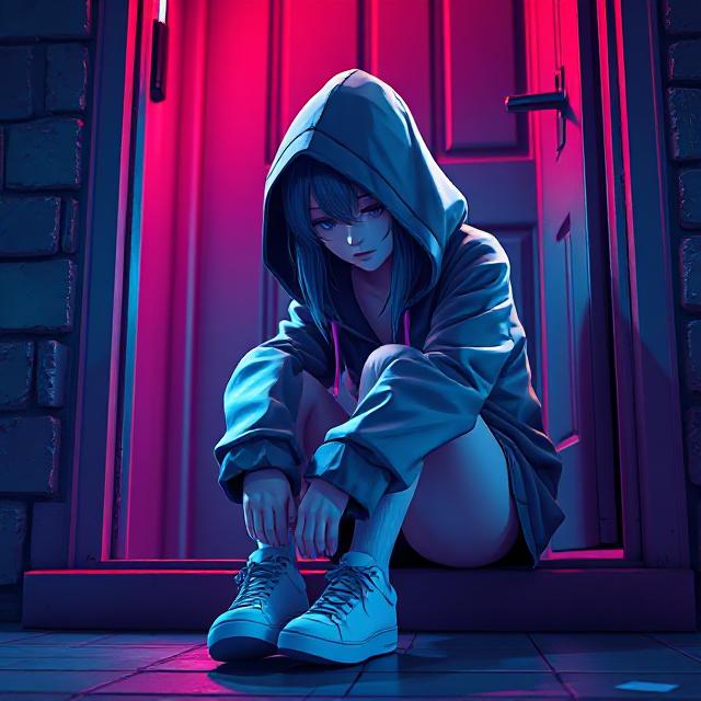 Cover art for Tsundere Runaway, a tsundere scenario on AI Dungeon