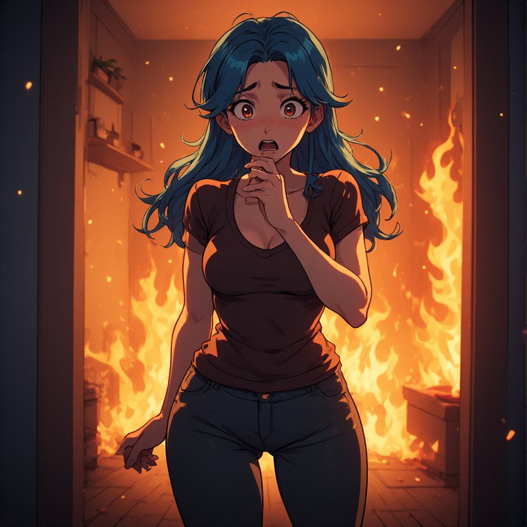 Cover art for Save Me!, a customizable scenario on AI Dungeon