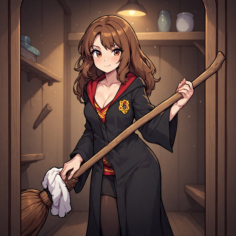 Cover art for Hogwarts Broom Cupboard, a hogwarts scenario on AI Dungeon