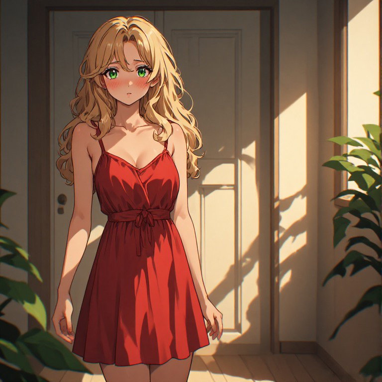 Cover art for I'm Not Wearing..., a slice of life scenario on AI Dungeon