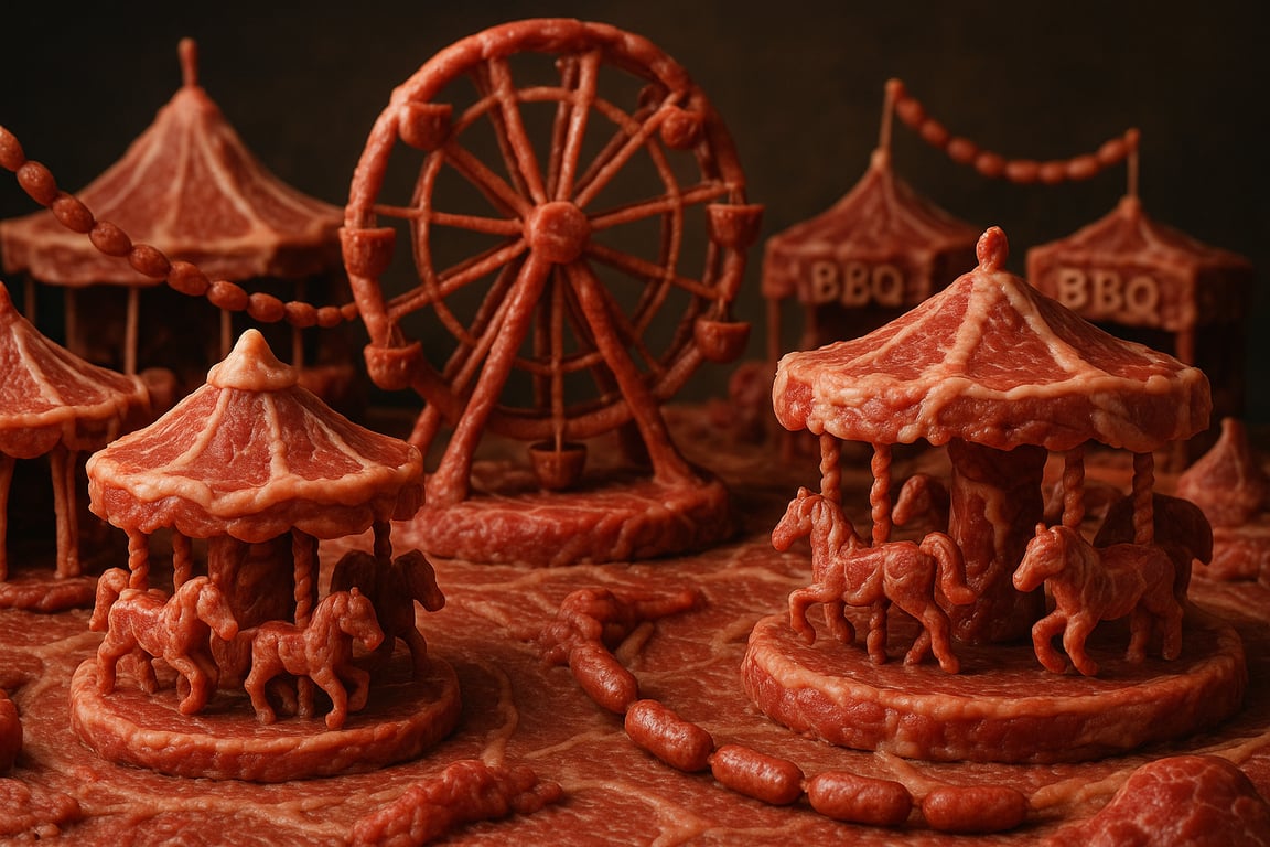Cover art for Meatland , a meatland scenario on AI Dungeon