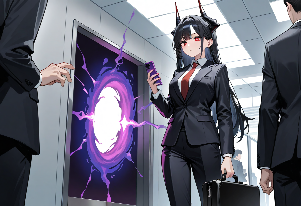 Cover art for Demonic Delivery Network, a slice of life scenario on AI Dungeon