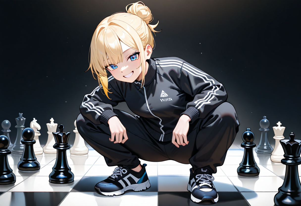 Cover art for Chess with Pretty Girls, a slice of life scenario on AI Dungeon