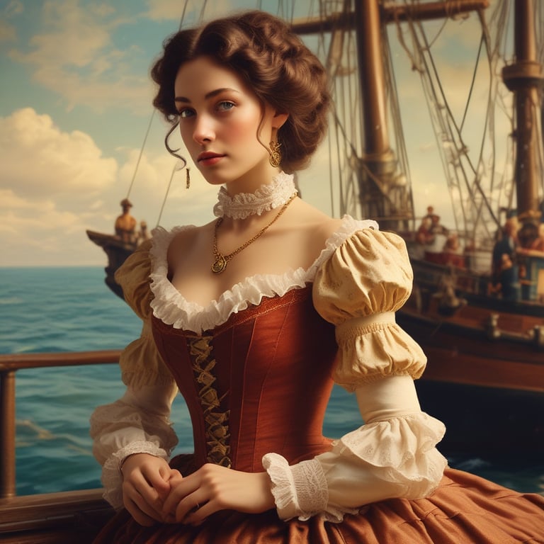 Cover art for Shipwrecked in 1861, a survival scenario on AI Dungeon
