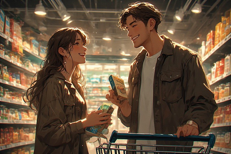 Cover art for This isn't a date, a romance scenario on AI Dungeon