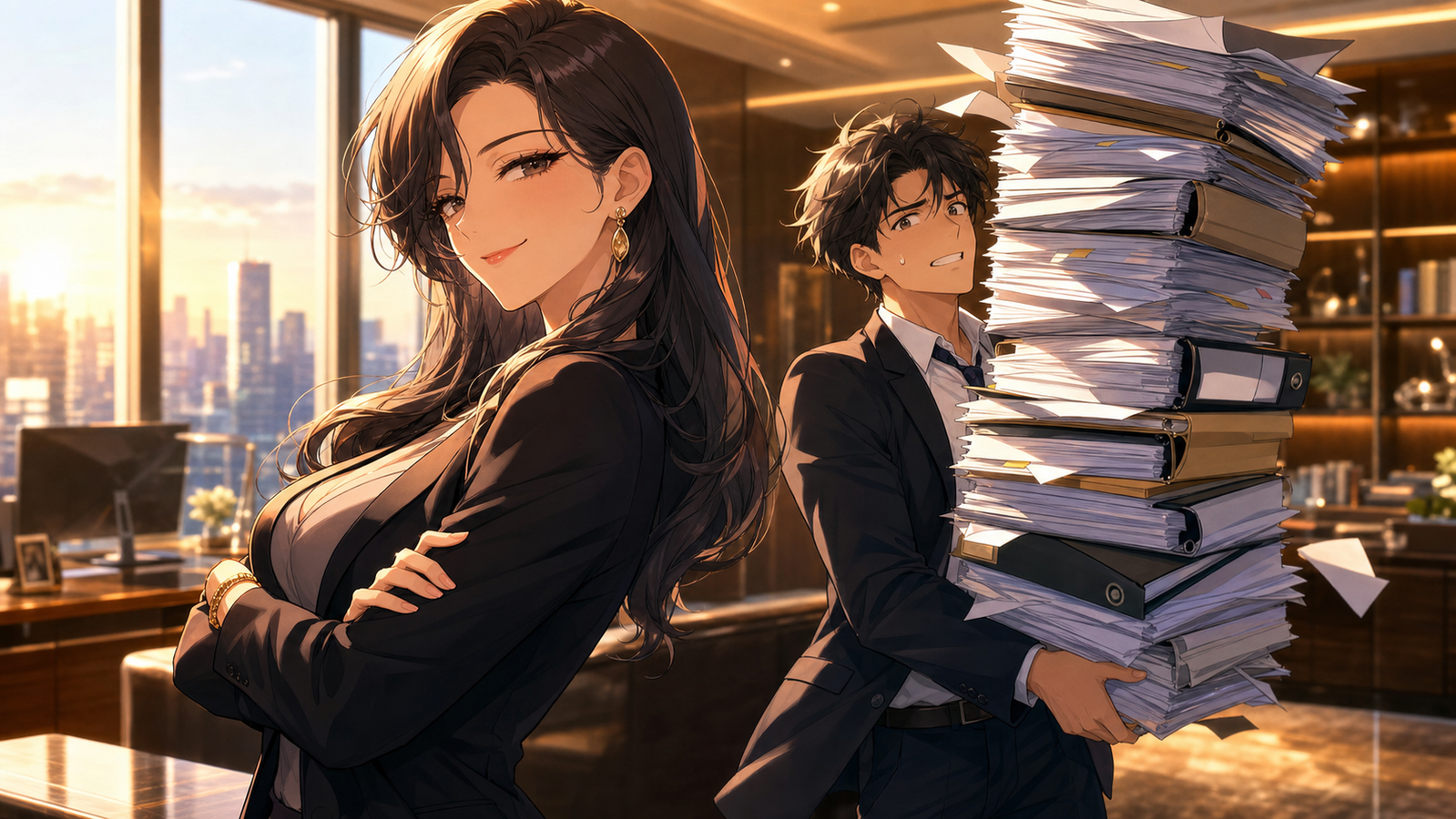 Cover art for Boss your Bully, a gay scenario on AI Dungeon