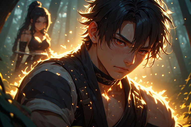 Cover art for Your personal S-rank fighter, a romance scenario on AI Dungeon
