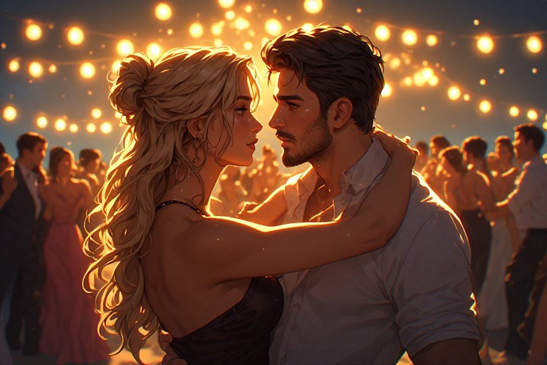 Cover art for Fake dating your best friend, a romance scenario on AI Dungeon