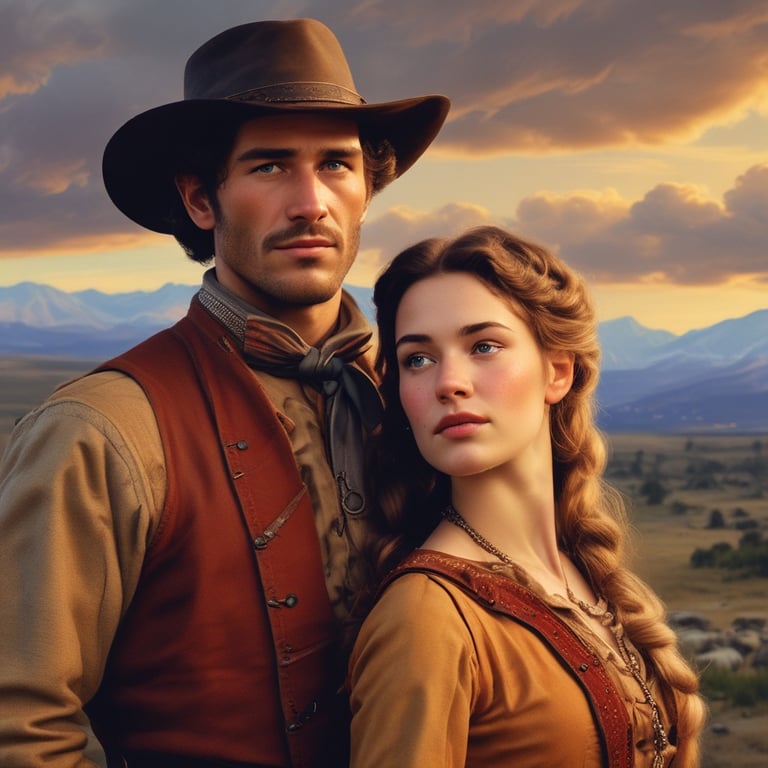 Cover art for The Oregon Trail, a love scenario on AI Dungeon