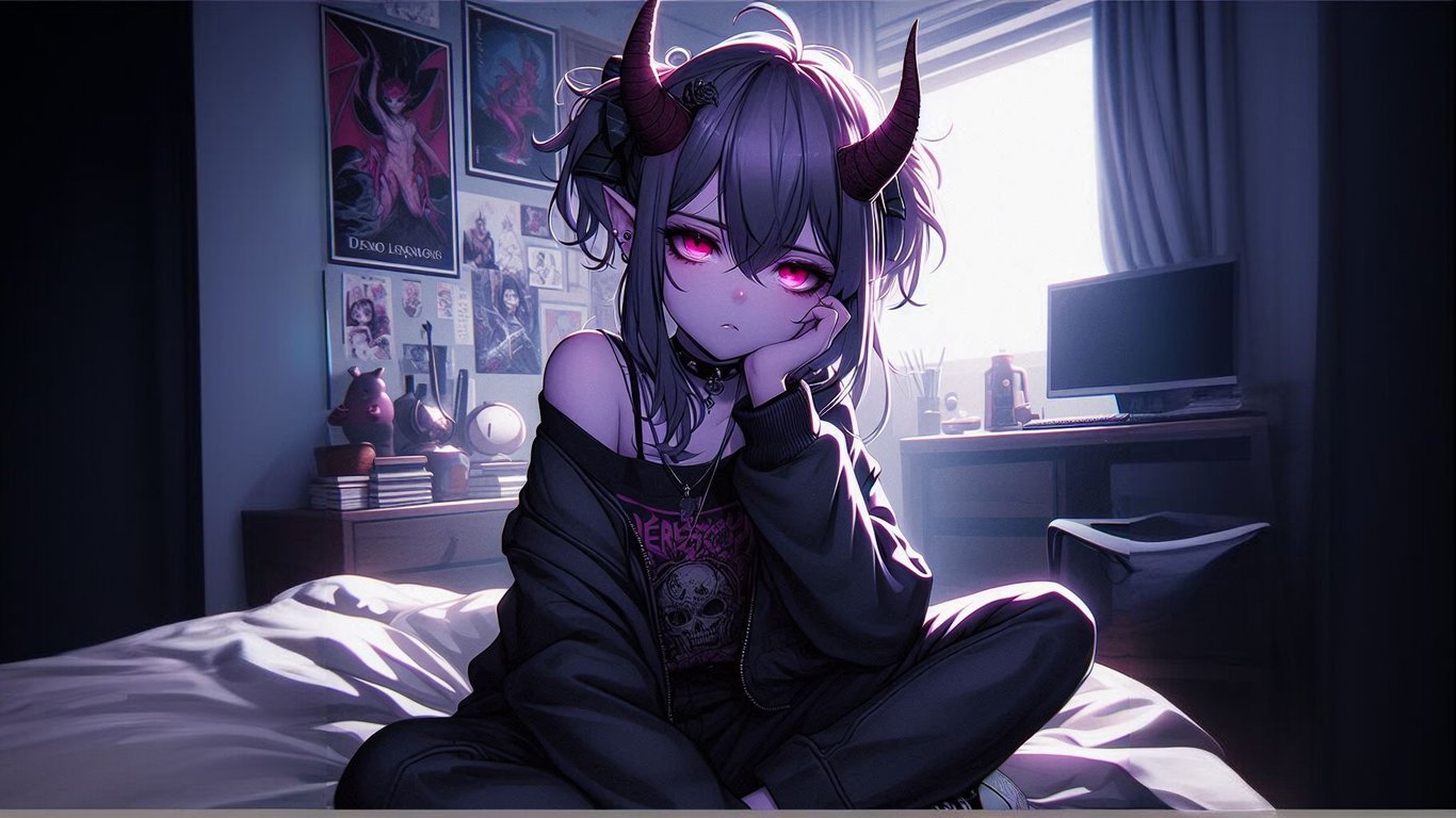 Cover art for Disdain Incarnate, a succubus scenario on AI Dungeon