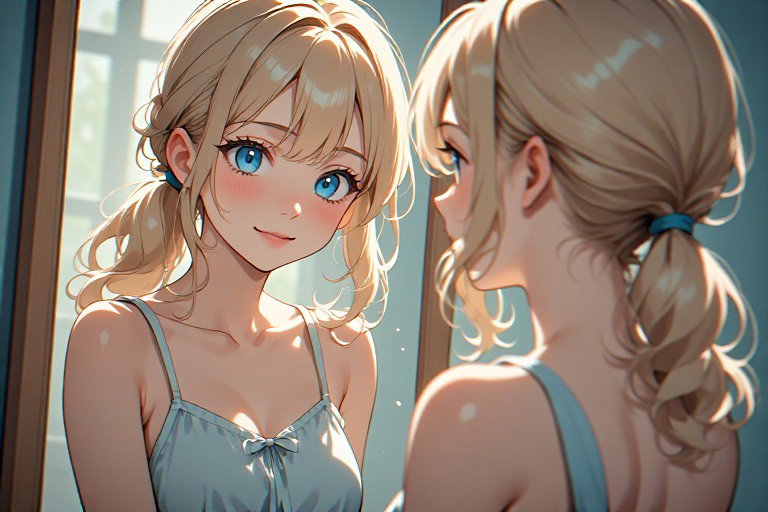 Cover art for Seeing Double, a romance scenario on AI Dungeon