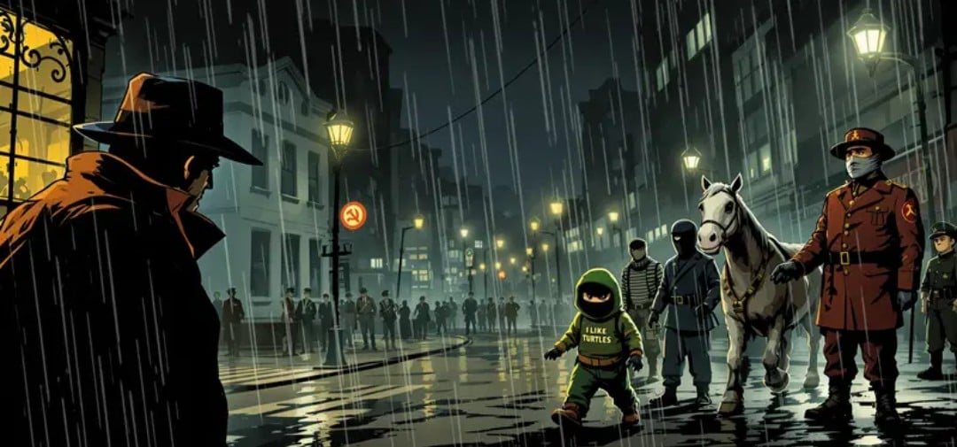 Cover art for Hard Noir, a horse scenario on AI Dungeon