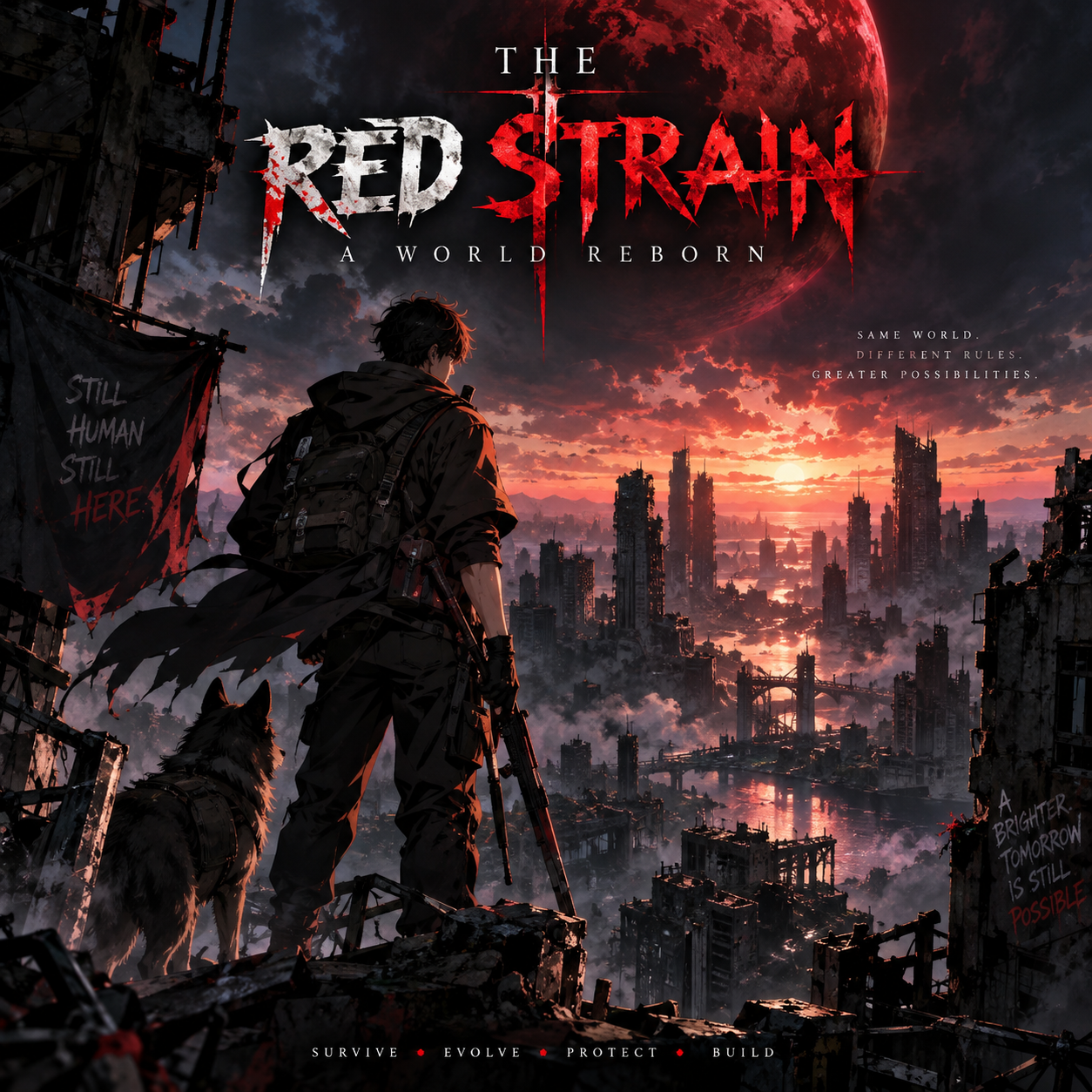 Cover art for The Red Strain (ðŸŽ) on AI Dungeon