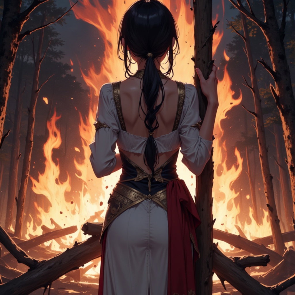 Cover art for The Inquisition, a witch scenario on AI Dungeon