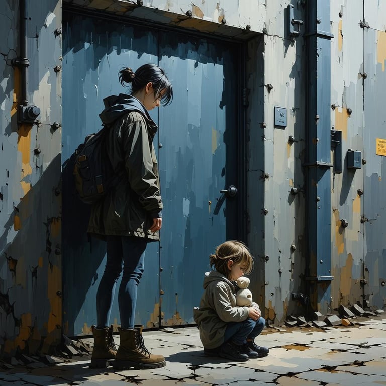 Cover art for bunker, a bunker scenario on AI Dungeon
