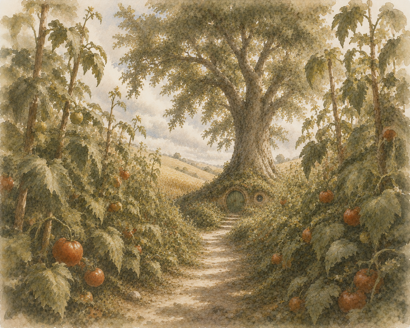 Cover art for Beyond Gwimmerdale, a fantasy world on Voyage