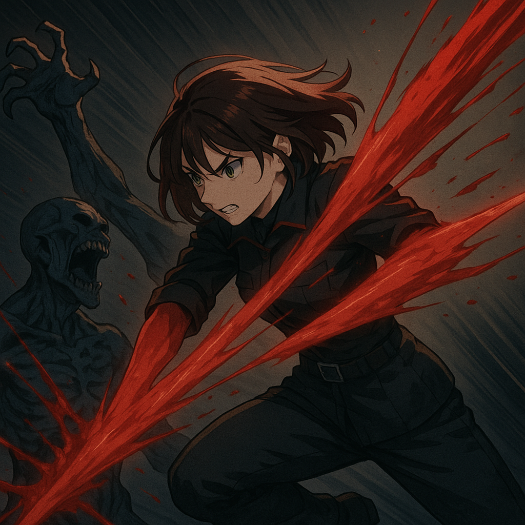 Cover art for 🩸 Codename: Blood 🩸, an academy scenario on AI Dungeon