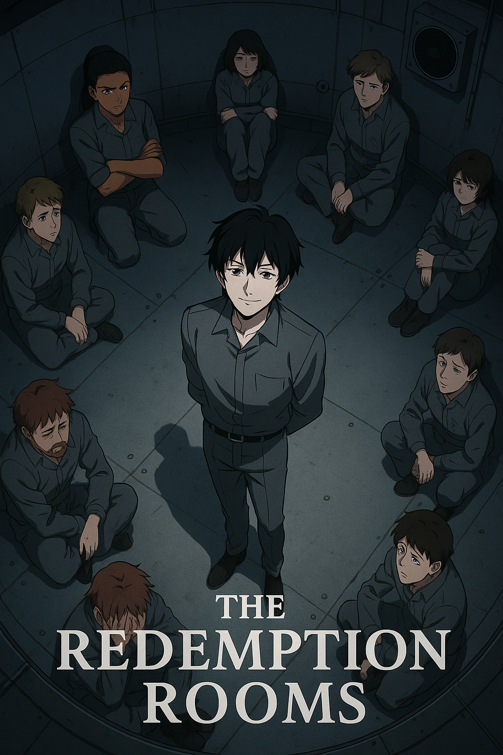 Cover art for The Redemption Rooms, a survival scenario on AI Dungeon