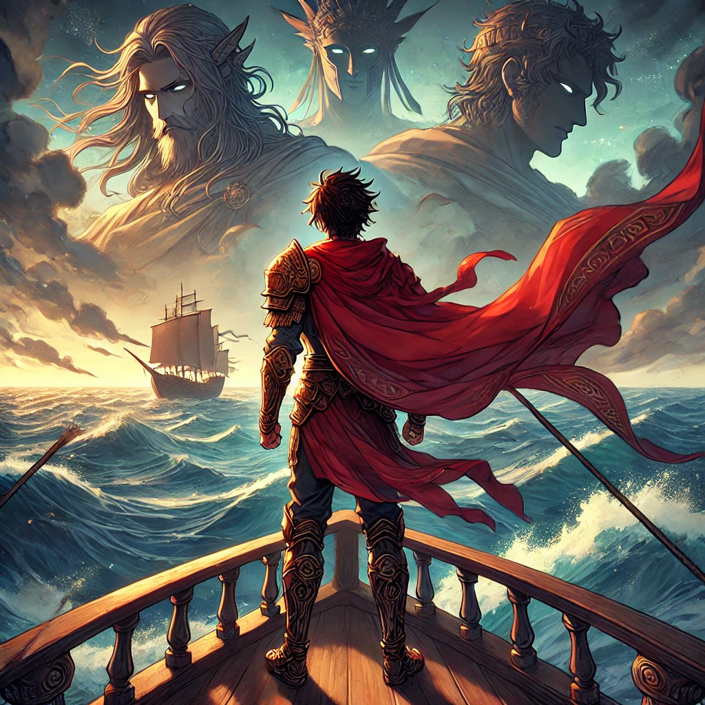 Cover art for Odysseus's Journey, a fantasy scenario on AI Dungeon
