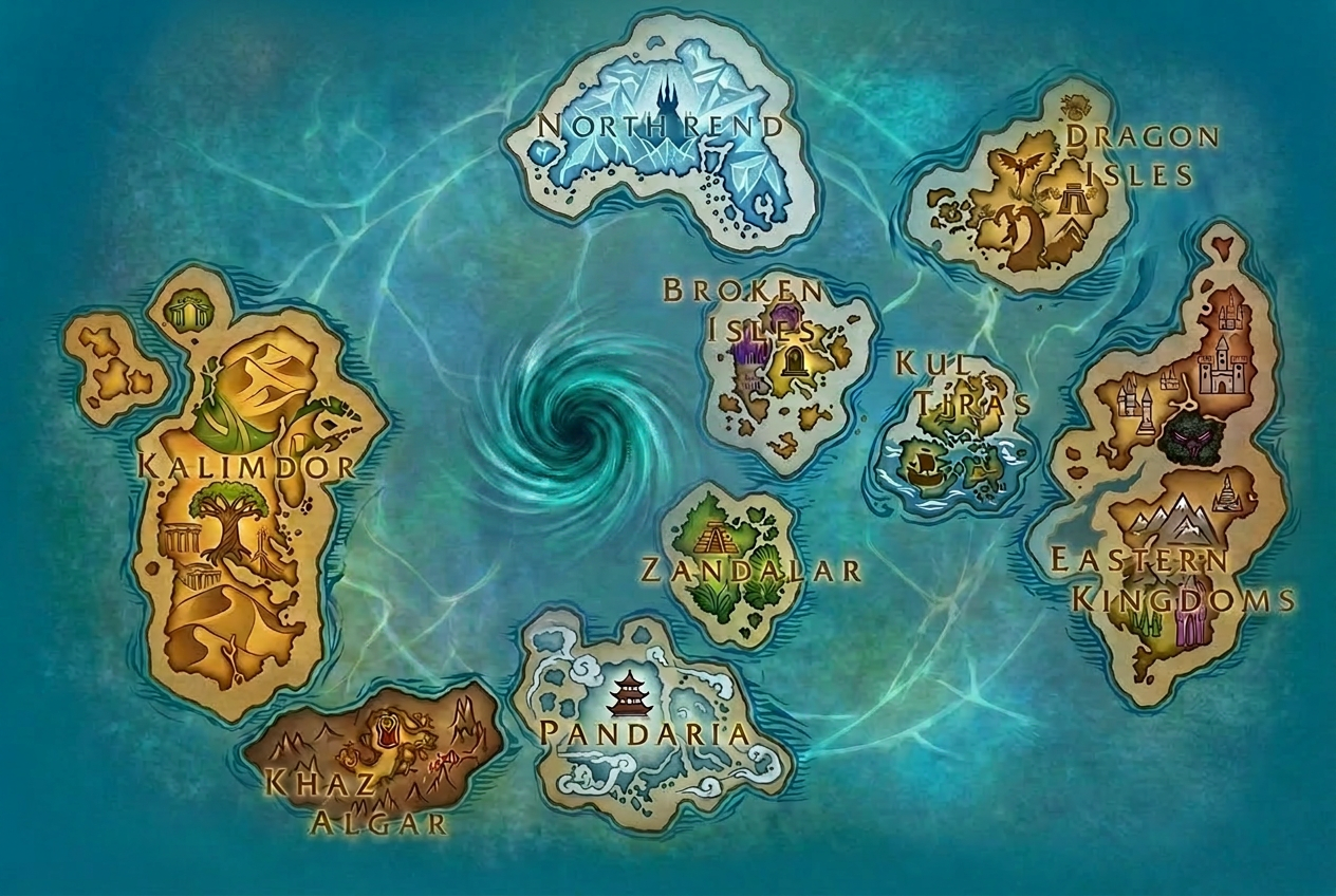 Cover art for Azeroth, a warcraft world on Voyage