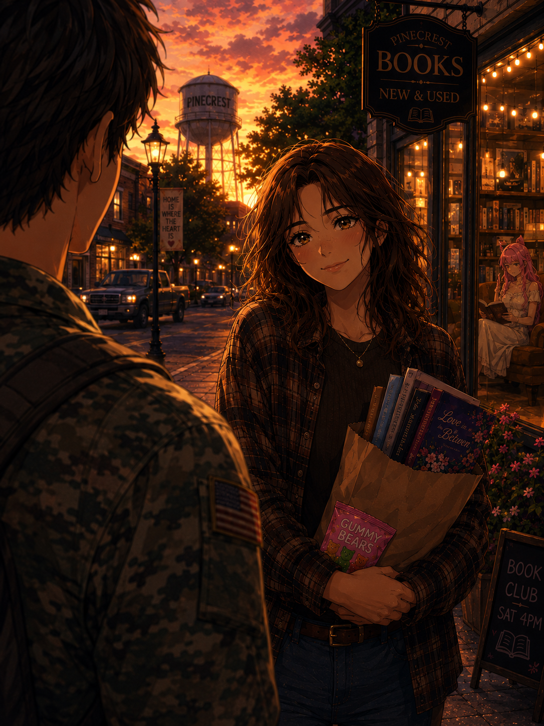 Cover art for Where we left off, a romance scenario on AI Dungeon