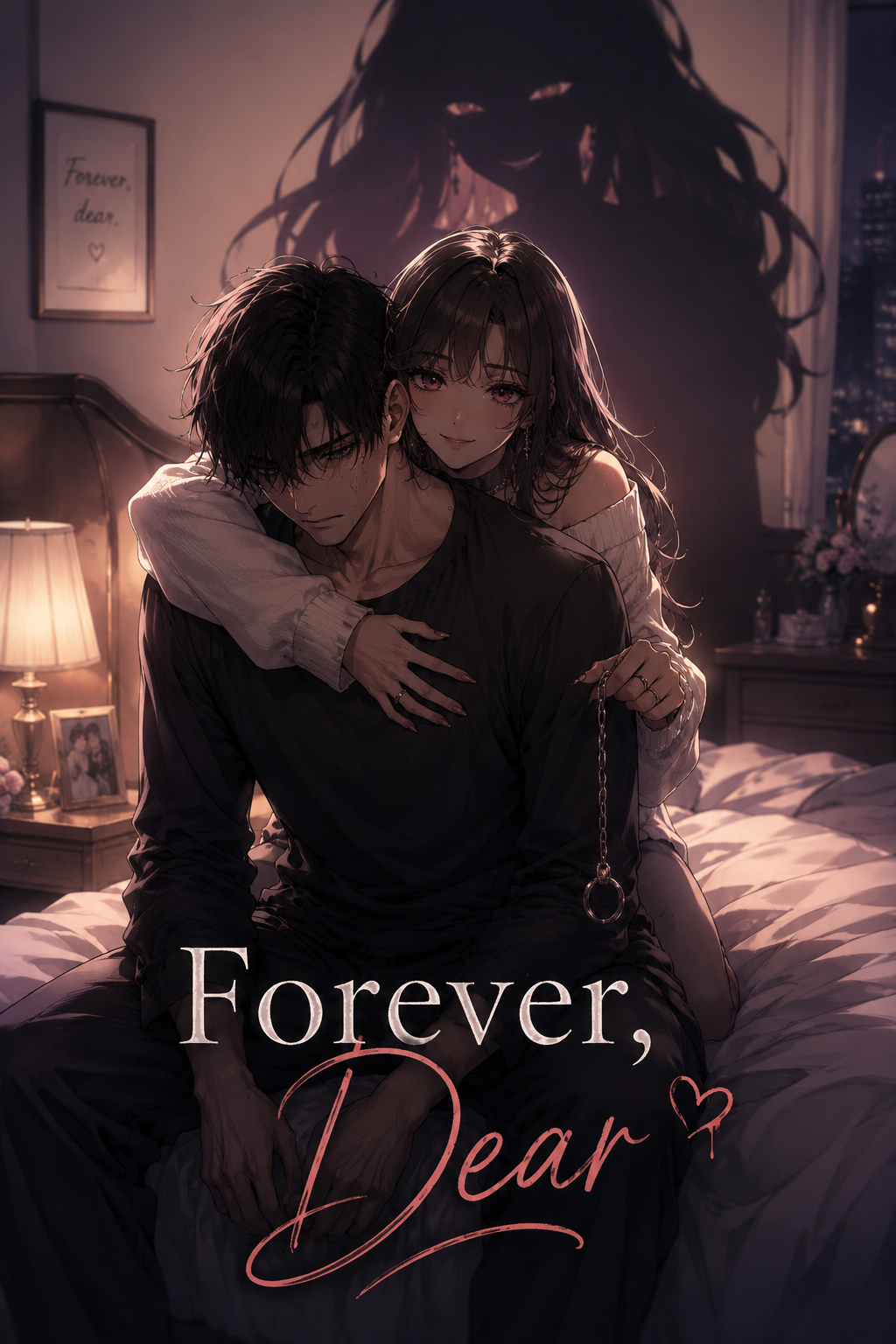 Cover art for Forever, dear , a romance scenario on AI Dungeon