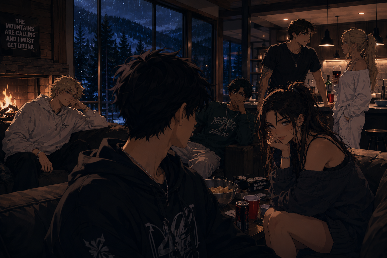 Cover art for Black Pine, a drama scenario on AI Dungeon