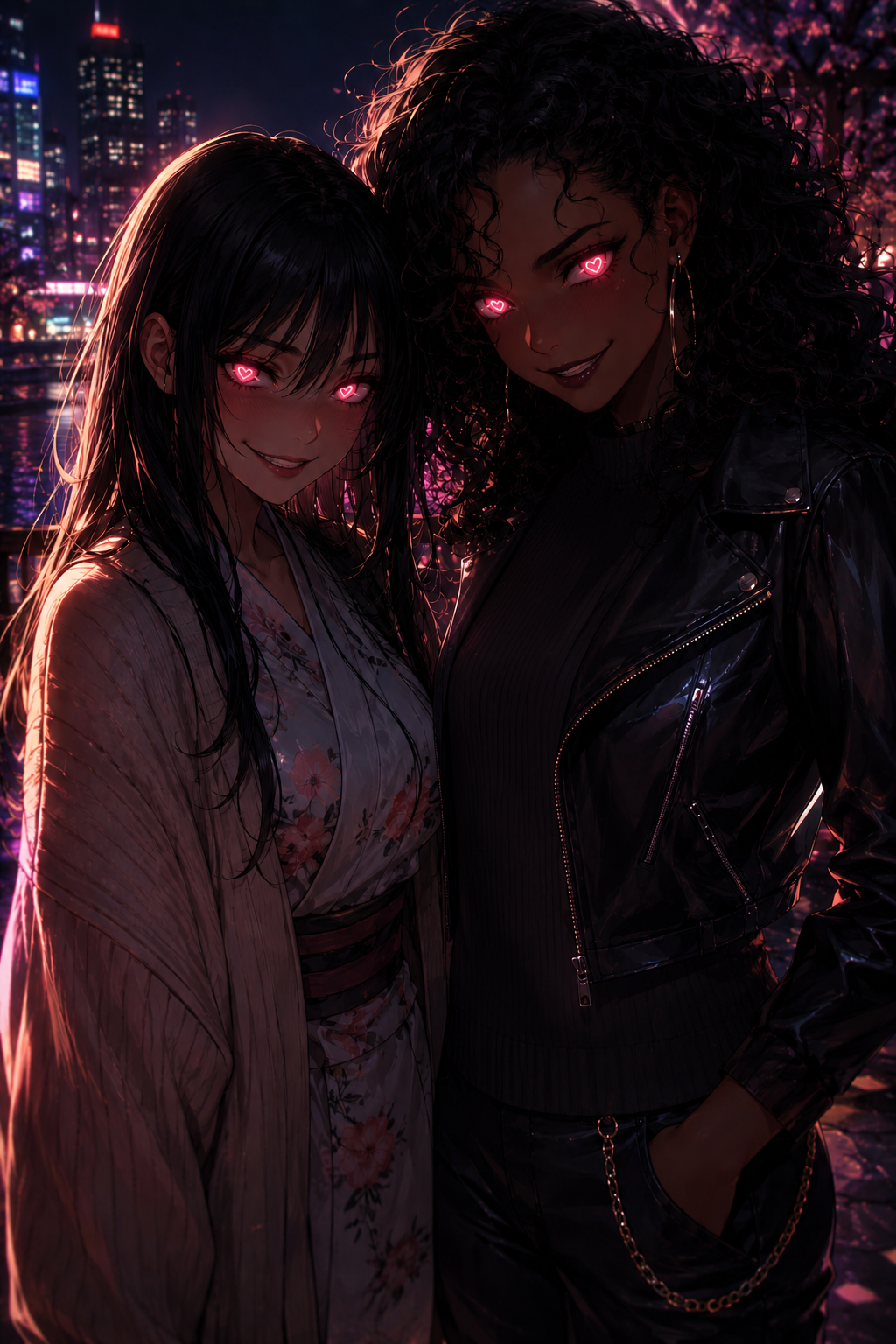 Cover art for Love, Violence, and Other Bad Habits, a yandere scenario on AI Dungeon