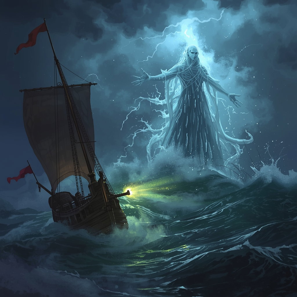 Cover art for Nerith's Whisper: The Tide‑Keeper's Gift, a nautical scenario on AI Dungeon