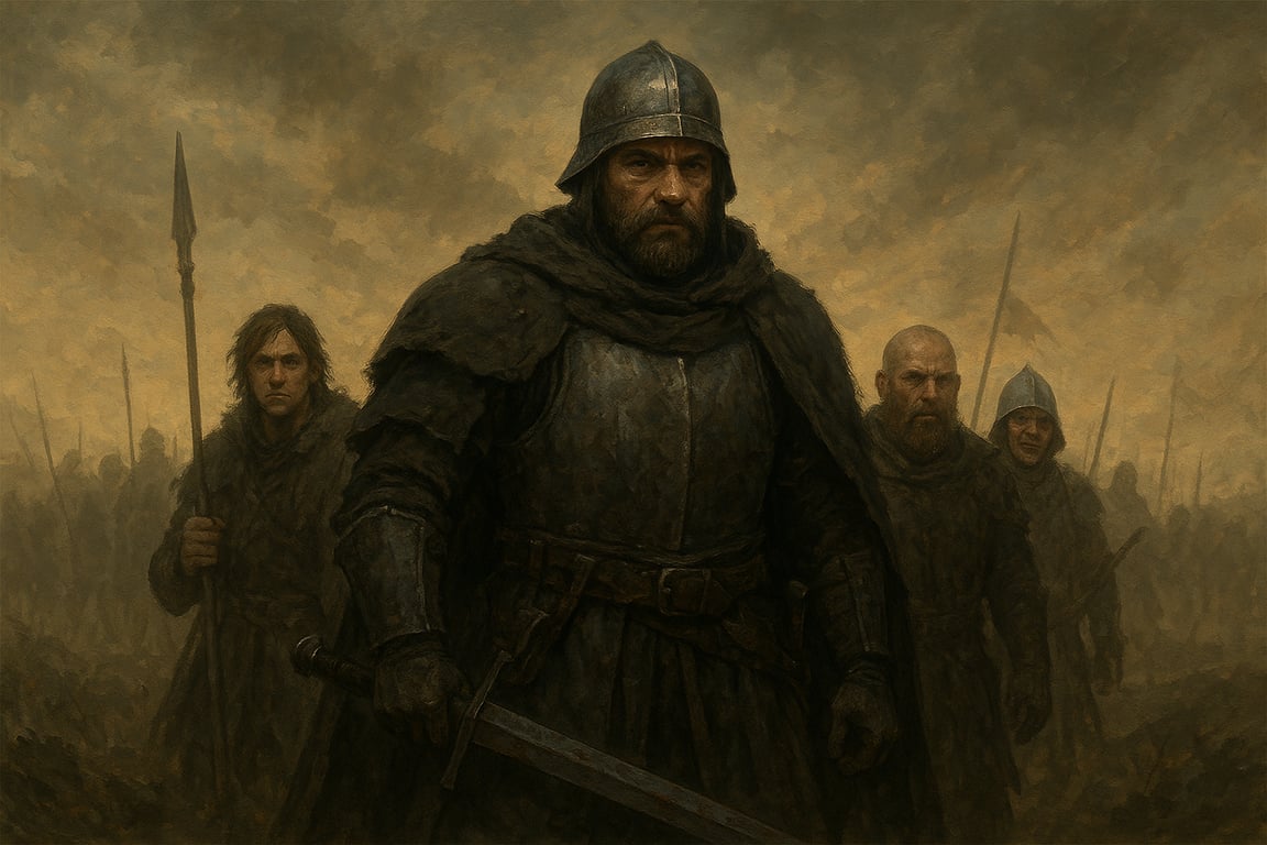 Cover art for The Fallback Mercenary Squad, an action scenario on AI Dungeon