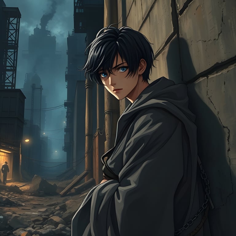 Cover art for Essentia: The Struggle for Coma City's Future, a fantasy adventure on AI Dungeon