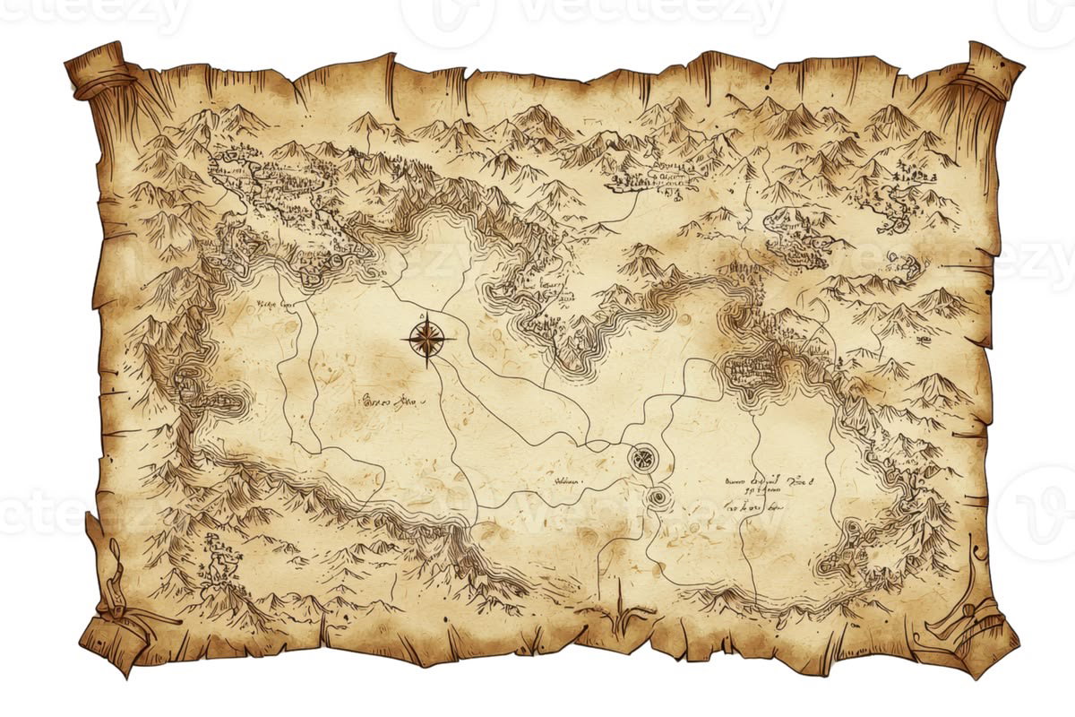 Cover art for Premade Fantasy World Map (2x3), a fantasy mod on Voyage