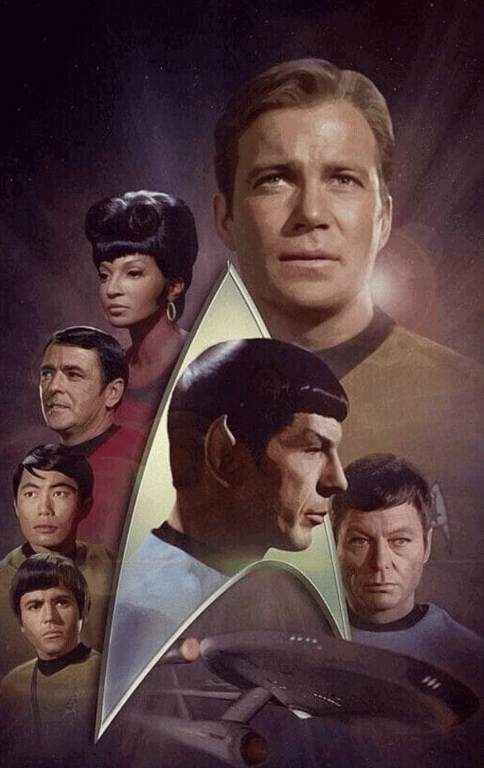Cover art for Star Trek Holodeck Mayhem (TOS), a star treck scenario on AI Dungeon