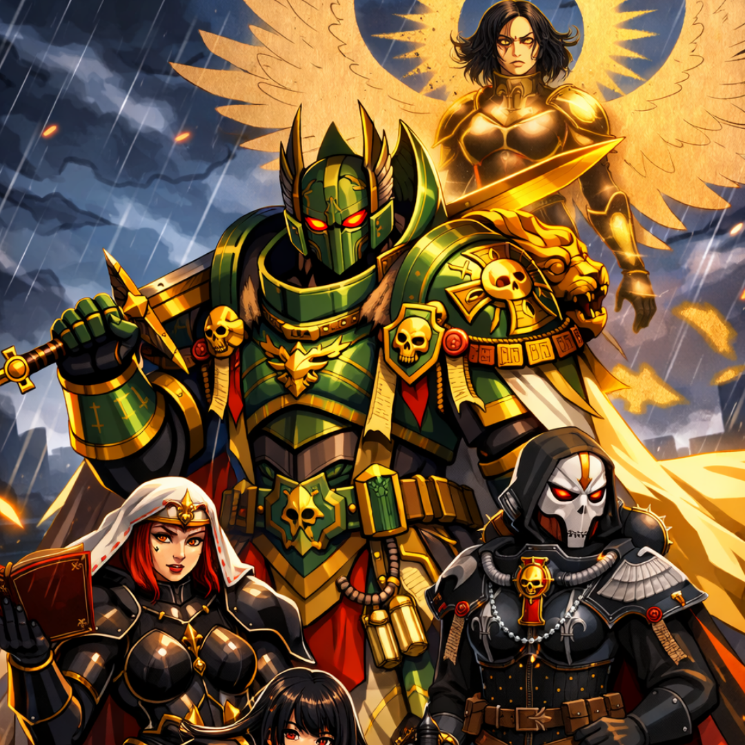 Cover art for 🎭| Lion HIMSELF 🦁, a warhammer scenario on AI Dungeon