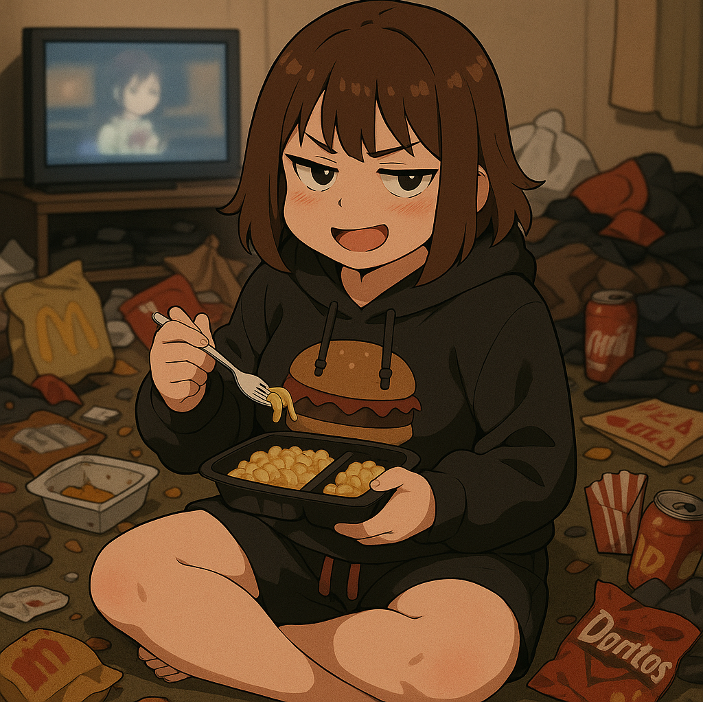 Cover art for Neet Collection - Junk Food, a romance scenario on AI Dungeon