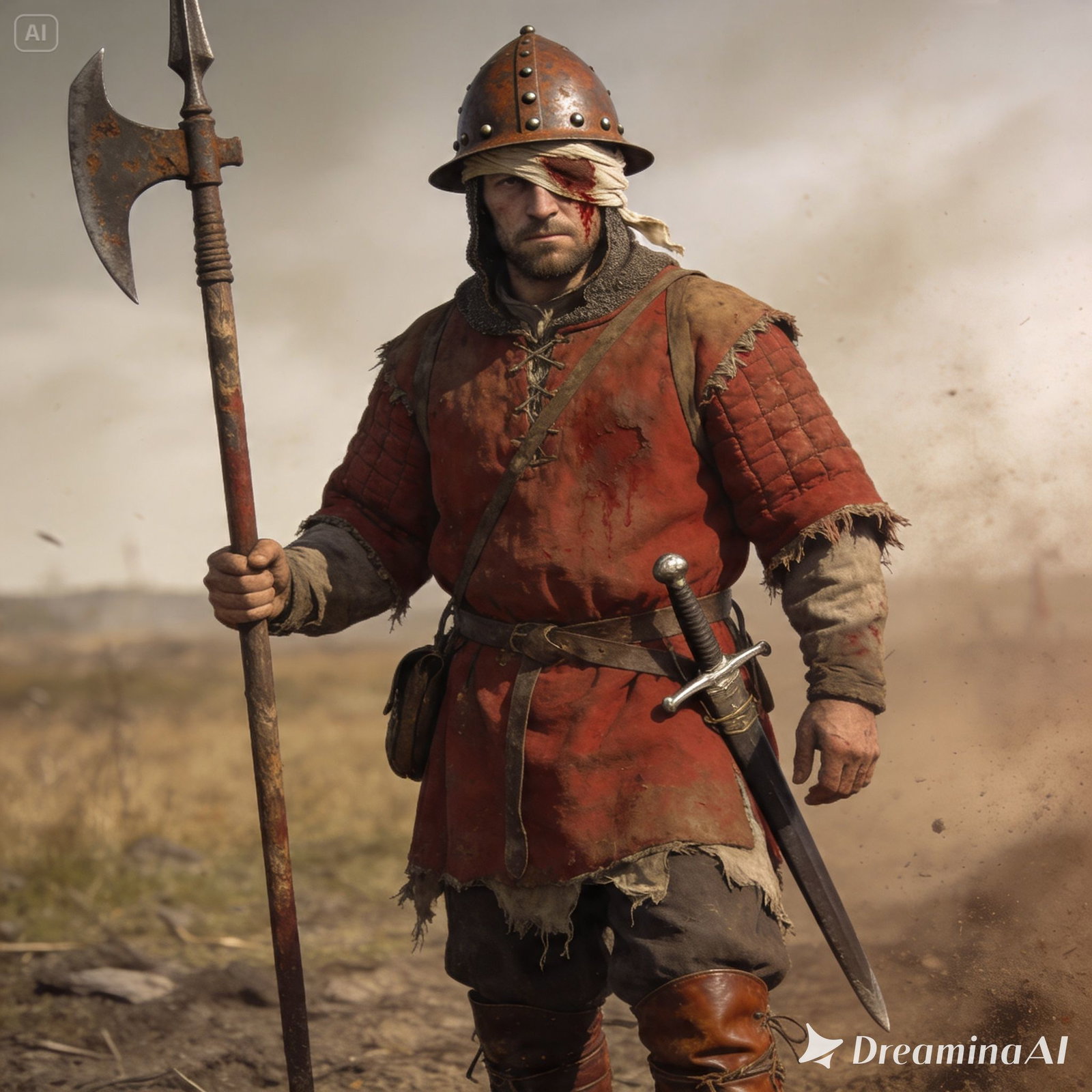 Cover art for Isekaid to Medieval Europe, a medieval scenario on AI Dungeon