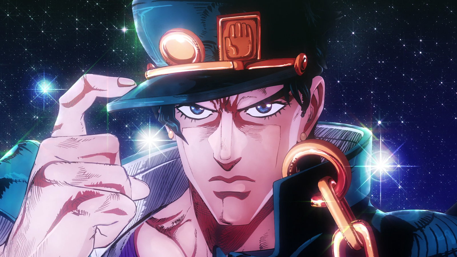 Cover art for JoJo’s Bizarre Adventure: Stardust Crusaders, a jojo's bizarre adventure world on Voyage