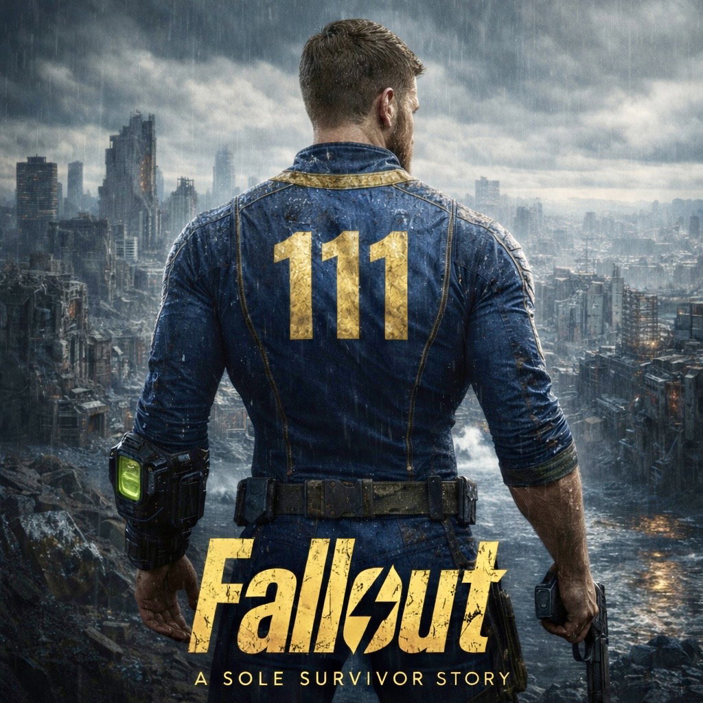 Cover art for Fallout: Sole Survivor, a post apocalypse scenario on AI Dungeon