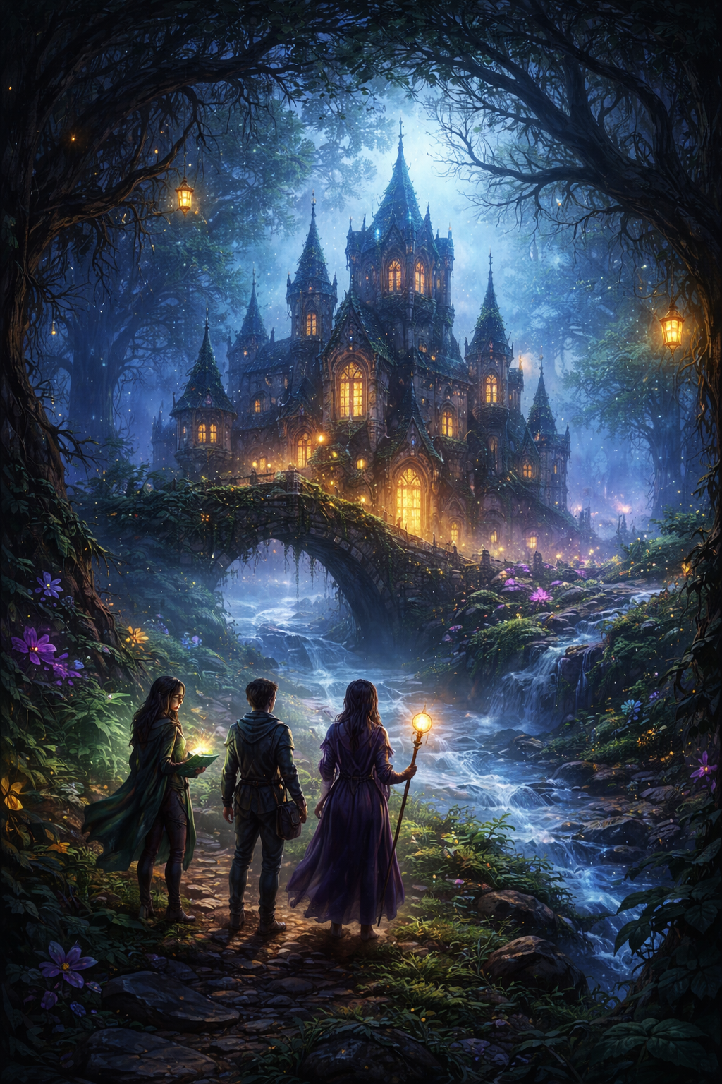 Cover art for Briarhollow Academy, a fairytale scenario on AI Dungeon