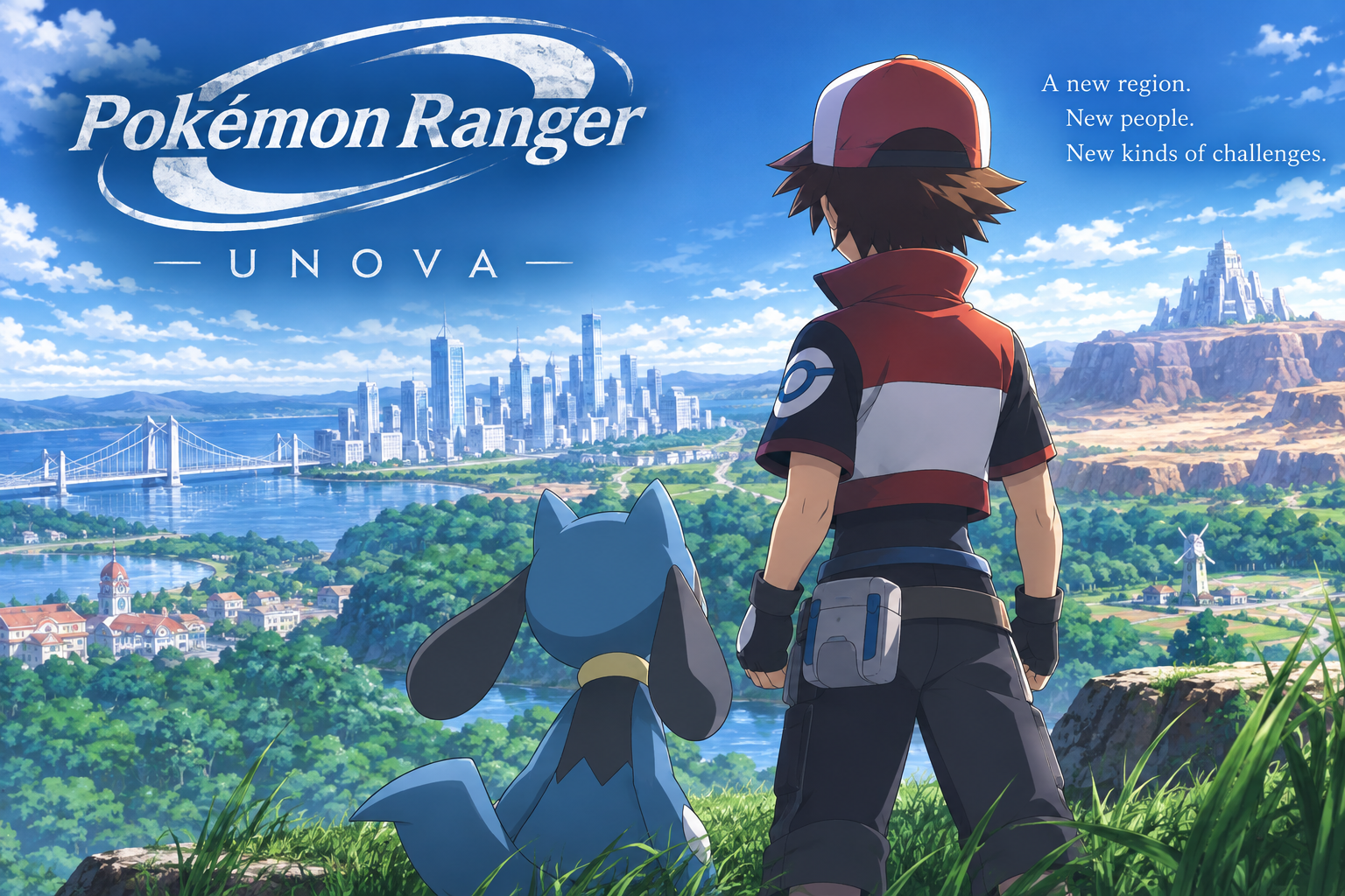 Cover art for Pokémon Ranger: Unova, a pokemon scenario on AI Dungeon