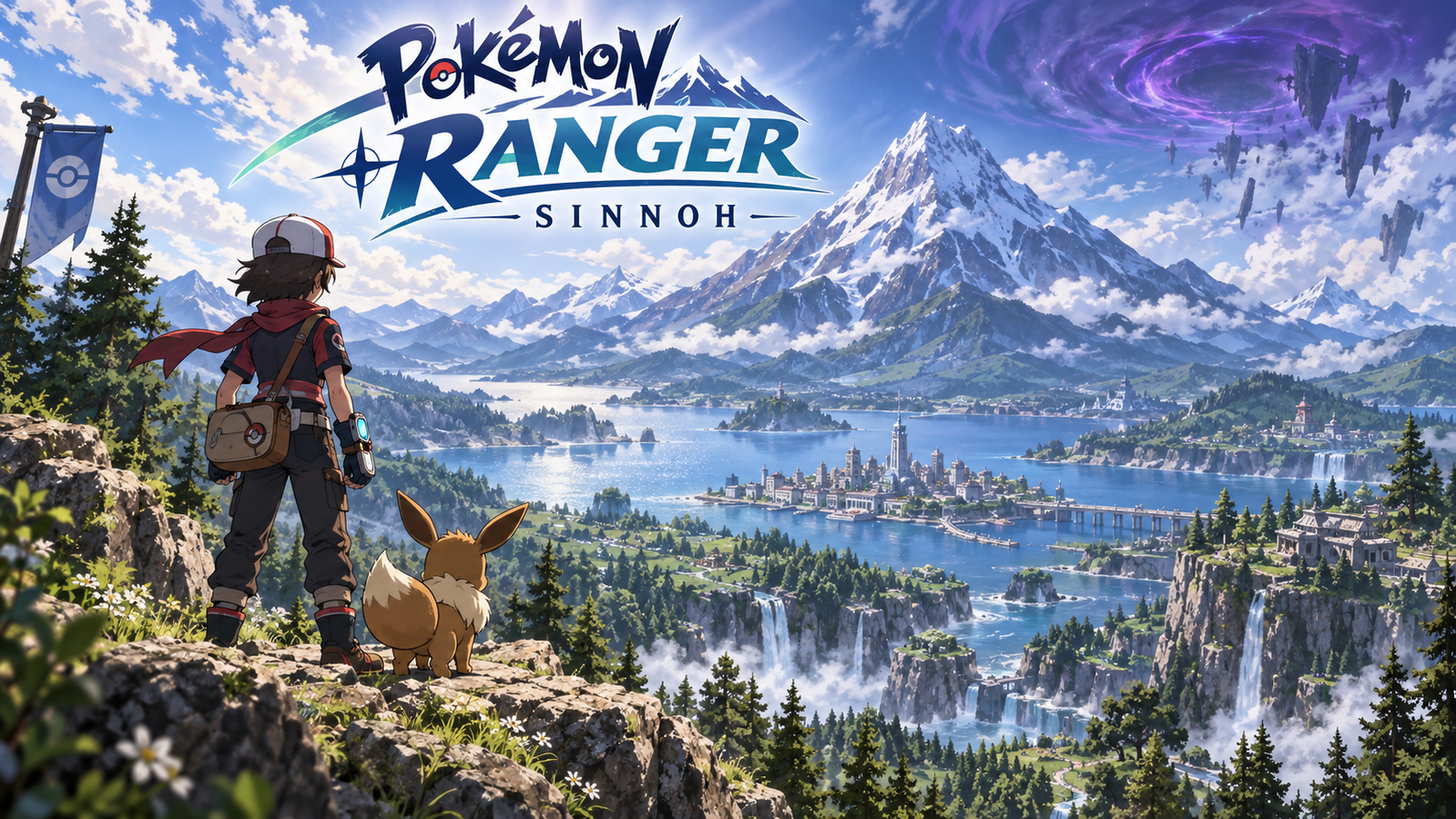 Cover art for Pokémon Ranger: Sinnoh, a pokemon scenario on AI Dungeon