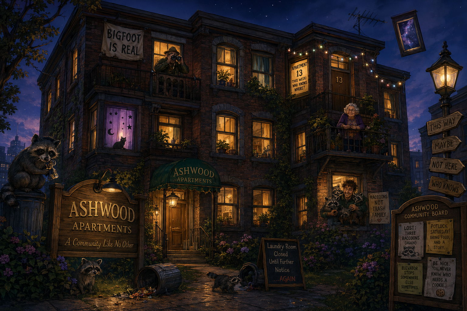Cover art for The Apartment From Somewhere Else, a slice of life scenario on AI Dungeon