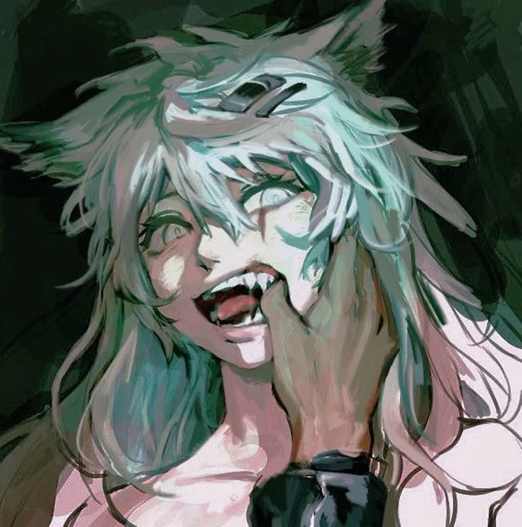 Cover art for The Wolf in Chains, a wolf girl scenario on AI Dungeon