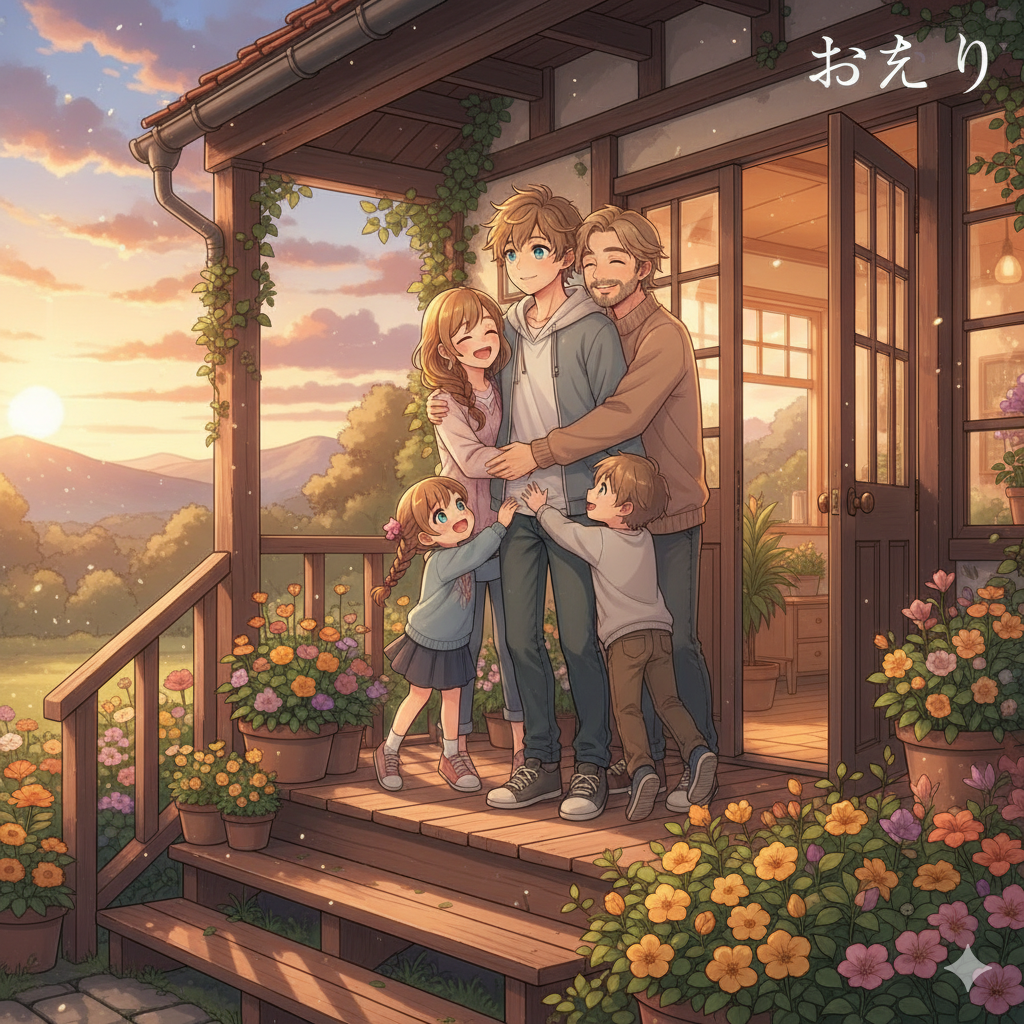 Cover art for Your Son Returns Home, an inner self scenario on AI Dungeon