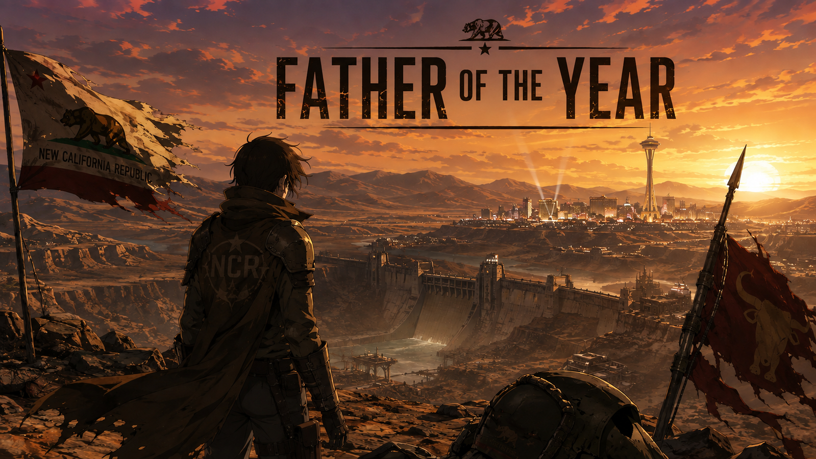 Cover art for Fallout New Vegas: Father of the Year, a fallout scenario on AI Dungeon