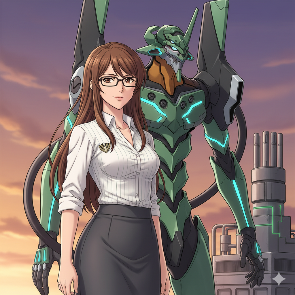 Cover art for A Branched Evangelion Universe, an inner self scenario on AI Dungeon