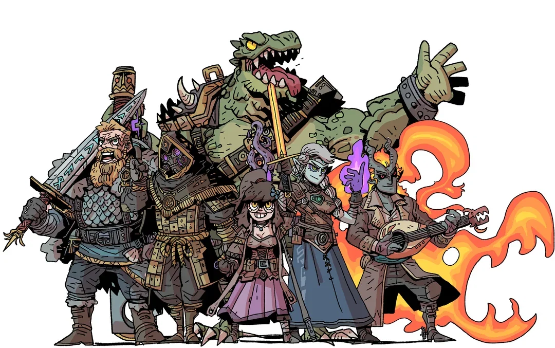 Cover art for Fantasy RPG (improved) on AI Dungeon