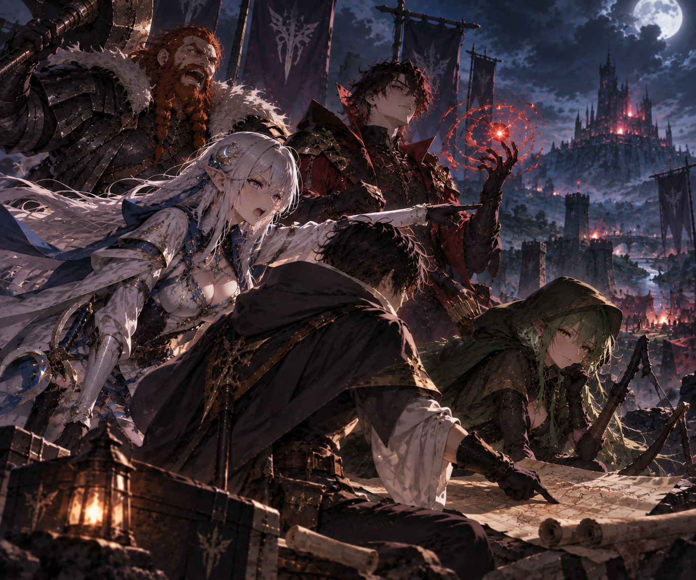 Cover art for Convergence of Idiots, a moba scenario on AI Dungeon